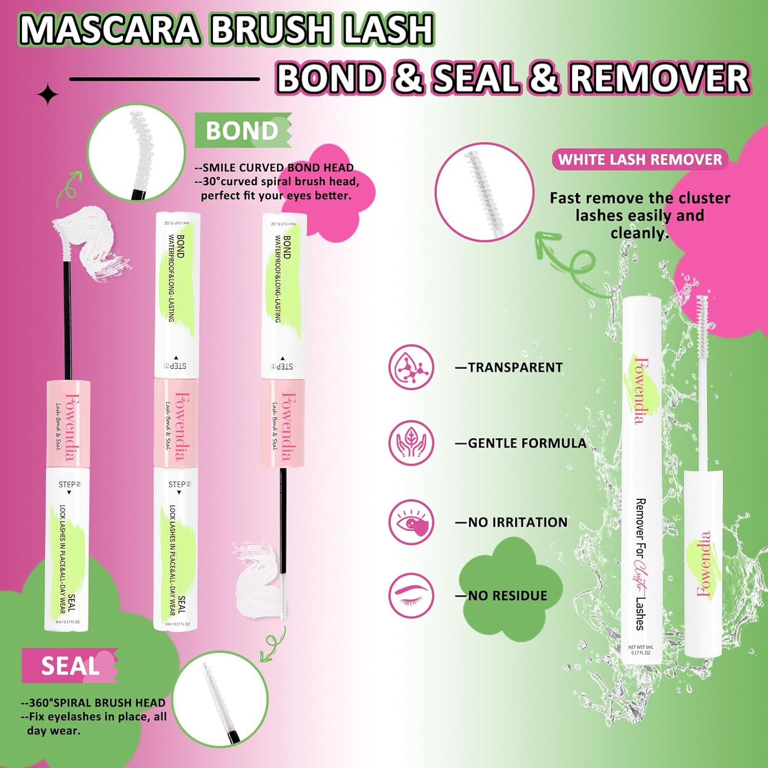 Lash Extension Kit 320pcs Lash Clusters DIY Eyelash Extension Kit with 9-16mm 30D 40D Individual Lashes D Curl Lash Bond &amp; Seal and Remover Lash Applicator for Eyelash Extensions Beginners