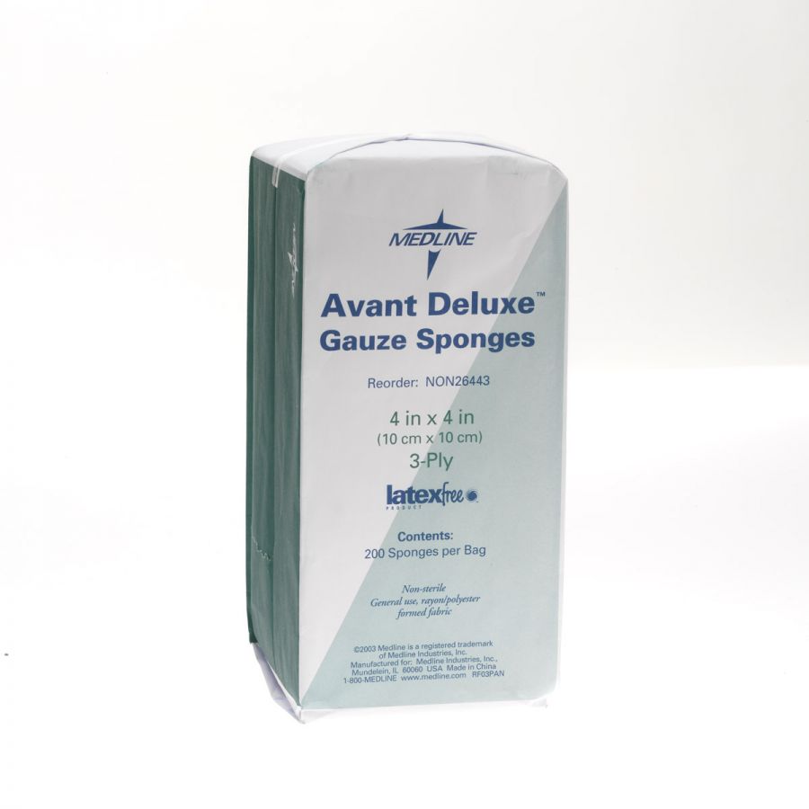 Avant Deluxe Non-Sterile Gauze Sponges Case of 2000